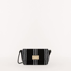 Black Furla 1927 SOFT Women's Mini Bags | VFGXIL985