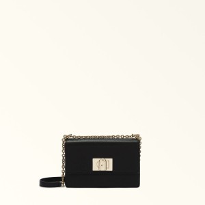 Black Furla 1927 Women's Crossbody Bags | YKFXZR610