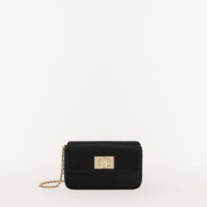 Black Furla 1927 Women's Mini Bags | AFXRNB092