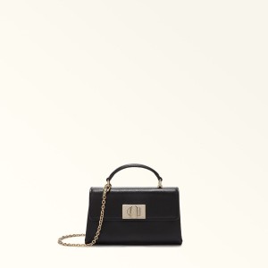 Black Furla 1927 Women's Mini Bags | SQAGKP163