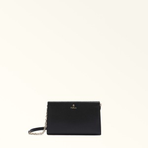 Black Furla CAMELIA Women's Mini Bags | ISXBJP517