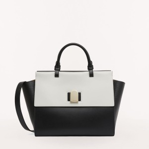 Black Furla EMMA Women's Totes | BODIZN479