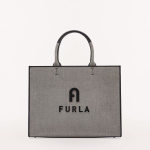 Black Furla OPPORTUNITY Women's Totes | SYAKEN209