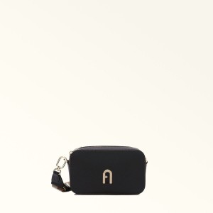 Black Furla PRIMULA Women's Crossbody Bags | SEIVDR137