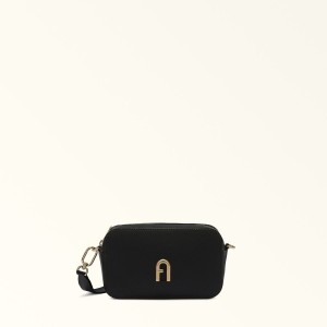 Black Furla PRIMULA Women's Crossbody Bags | NYUPOQ924