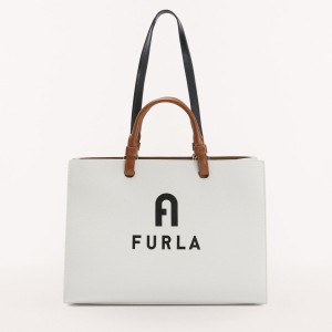 Black Furla VARSITY STYLE Women's Totes | NOXJAB306