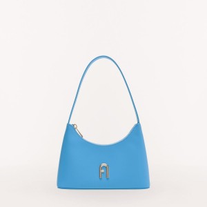 Blue Furla DIAMANTE Women's Shoulder Bags | CUPJTY830