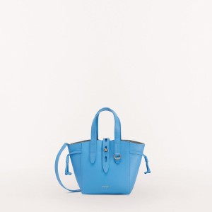 Blue Furla NET Women's Totes | HWPRNL514