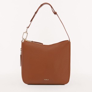 Brown Furla SKYE Women's Shoulder Bags | QGLNSP169