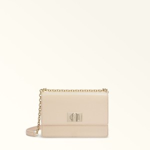 Cream Furla 1927 Women's Crossbody Bags | DQKRGW012