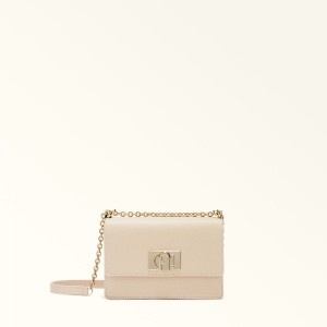 Cream Furla 1927 Women's Crossbody Bags | CKMADB817