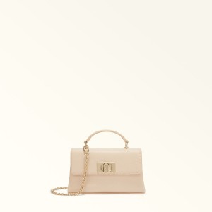 Cream Furla 1927 Women's Mini Bags | OYNIDE765