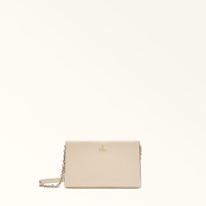 Cream Furla CAMELIA Women's Mini Bags | EMXUOY914