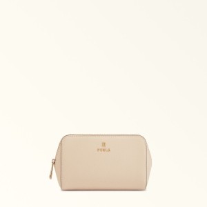 Cream Furla CAMELIA Women's Pouches | NPDBYE486