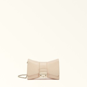 Cream Furla METROPOLIS REMIX Women's Mini Bags | JTCHAR120