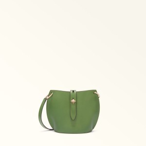 Dark Green Furla UNICA Women's Crossbody Bags | EMZFHJ491