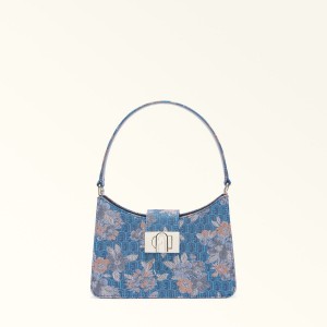 Flower Furla 1927 Women's Shoulder Bags | NWYXRP305