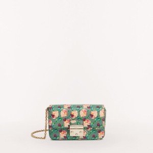 Green Furla METROPOLIS Women's Mini Bags | SRTHBU043