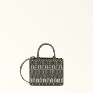 Green Furla OPPORTUNITY Women's Totes | BJGEPN739