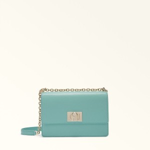 Mint Furla 1927 Women's Crossbody Bags | EPXKMZ620