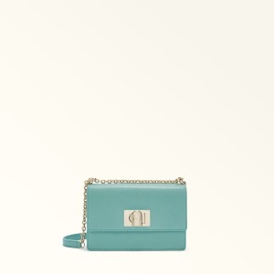 Mint Furla 1927 Women's Crossbody Bags | JTHESU037