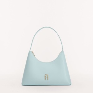 Mint Furla DIAMANTE Women's Shoulder Bags | PYMQDA832