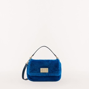 Navy Furla 1927 SOFT Women's Crossbody Bags | OACEIG769