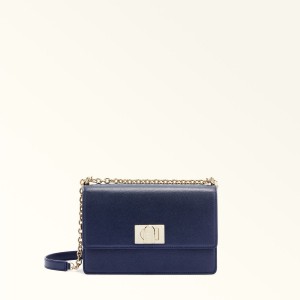 Navy Furla 1927 Women's Crossbody Bags | AHKNTI508