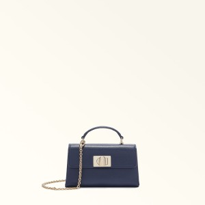 Navy Furla 1927 Women's Mini Bags | PHCBJI091