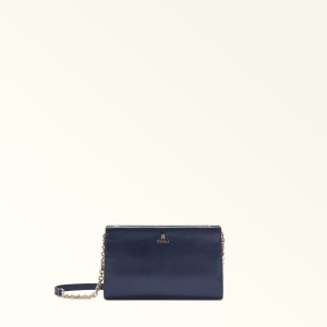 Navy Furla CAMELIA Women's Mini Bags | BINCOF453