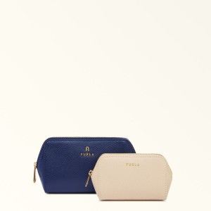 Navy Furla CAMELIA Women's Mini Bags | XZMIHW402