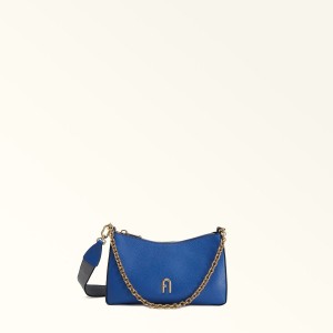 Navy Furla PRIMULA Women's Crossbody Bags | TNKLRG052