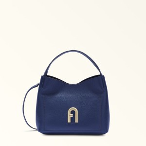 Navy Furla PRIMULA Women's Shoulder Bags | JZAOVB304