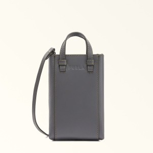 Obsidian Furla MIASTELLA Women's Crossbody Bags | IODVGW160