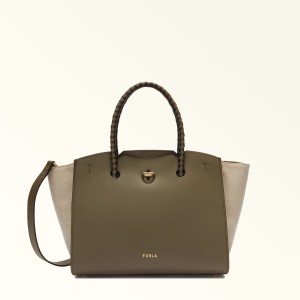 Olive Furla GENESI Women's Totes | YCXDUB236