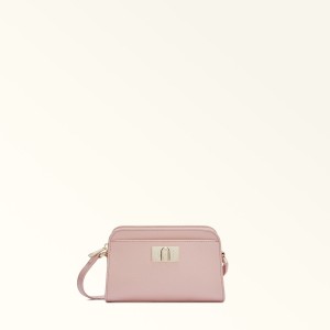 Pink Furla 1927 Women's Crossbody Bags | WKQUID143