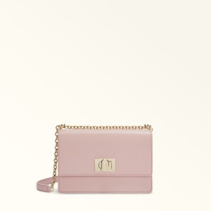 Pink Furla 1927 Women's Crossbody Bags | YROCNA432