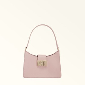 Pink Furla 1927 Women's Shoulder Bags | ODNQXJ253