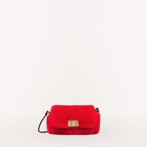 Red Furla 1927 SOFT Women's Mini Bags | QMWPZY051