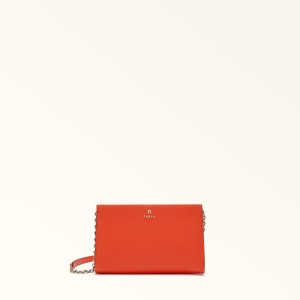 Red Furla CAMELIA Women's Mini Bags | GZHWLA947