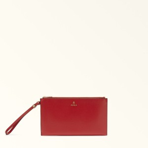 Red Furla CAMELIA Women's Pouches | UEACWD015