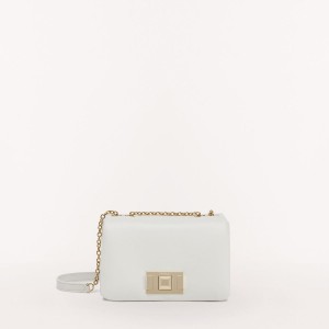 White Furla LULU Women's Crossbody Bags | FNKUMA189