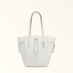 White Furla NET Women's Totes | FHCAOL567