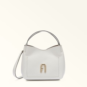 White Furla PRIMULA Women's Shoulder Bags | WFMODN605