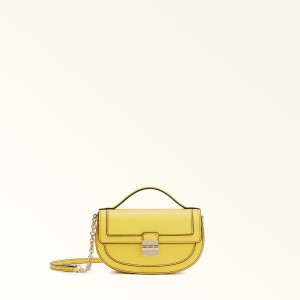 Yellow Furla CLUB 2 Women's Mini Bags | DQYLEB758