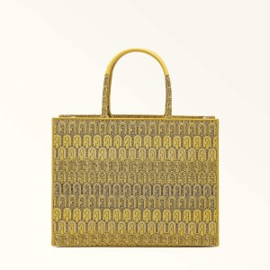 Yellow Furla OPPORTUNITY Women's Totes | YDXUJA514