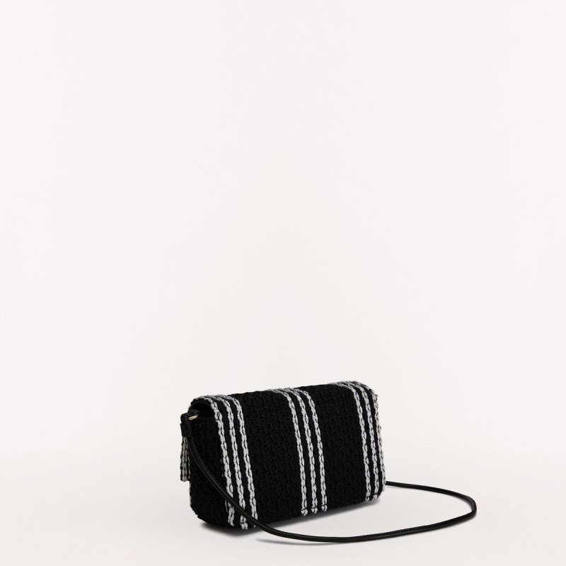 Black Furla 1927 SOFT Women's Mini Bags | VFGXIL985