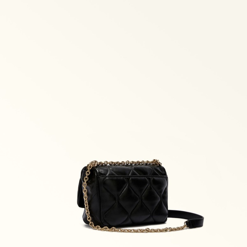 Black Furla 1927 Women's Crossbody Bags | JFSUHT682