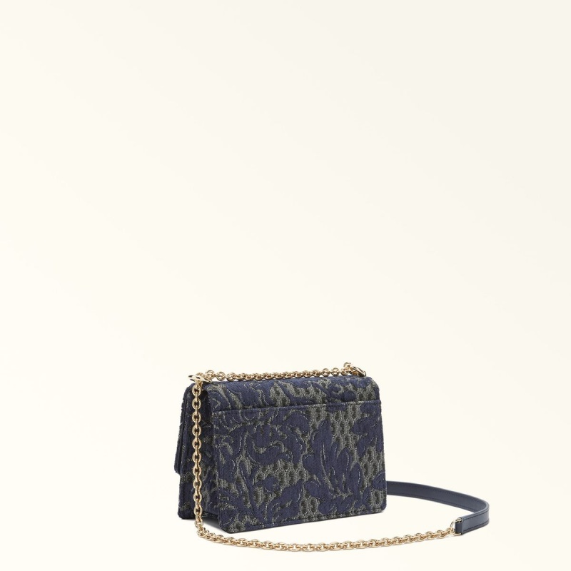 Black Furla 1927 Women's Crossbody Bags | OZLDQI287