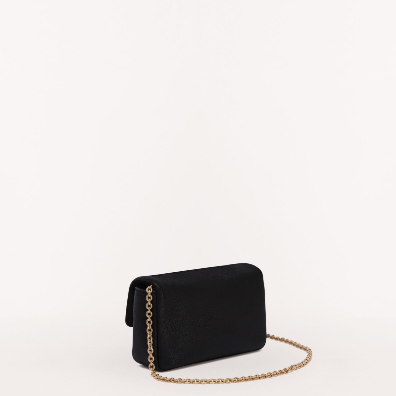 Black Furla 1927 Women's Mini Bags | AFXRNB092